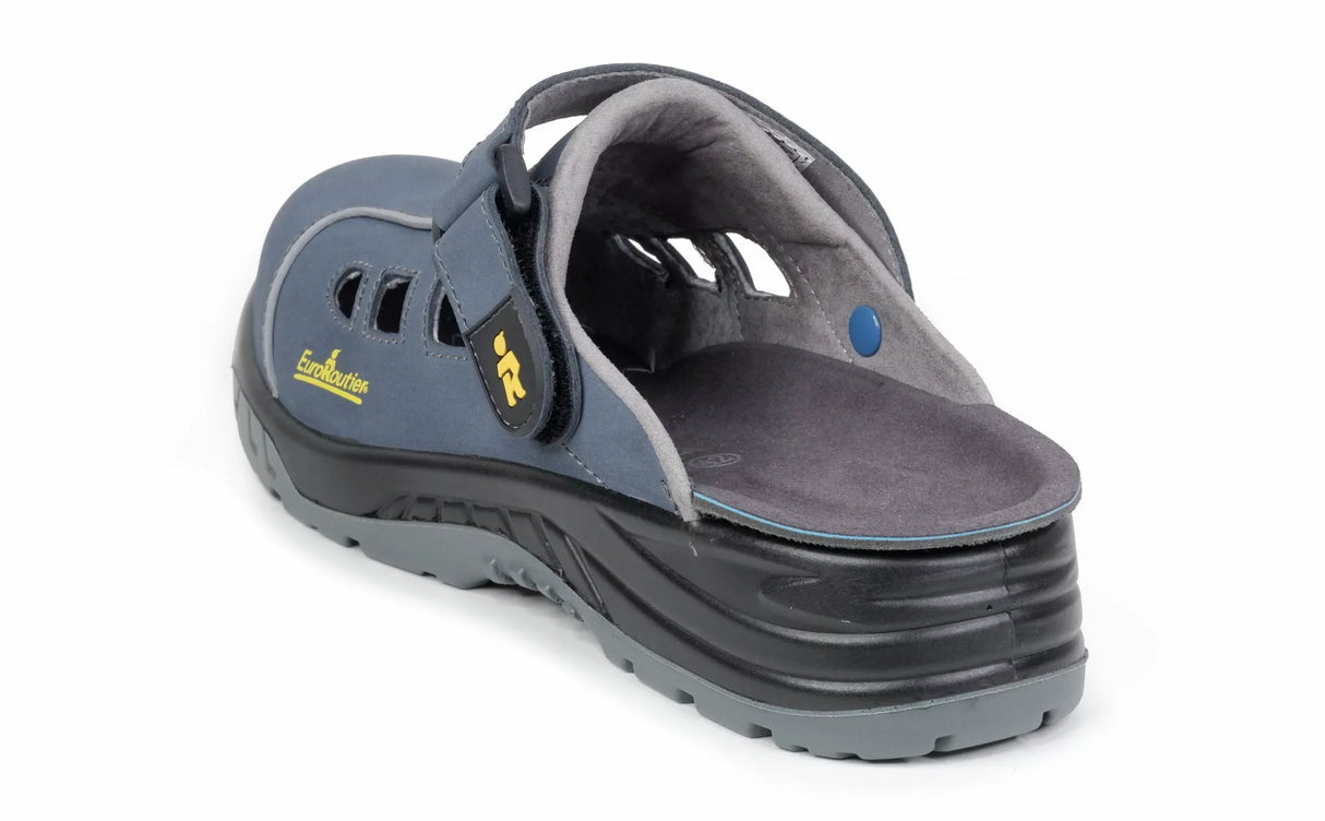 EuroRoutier Avio Steel Toe Safety Clogs for Truck Drivers (Sizes 39-47)