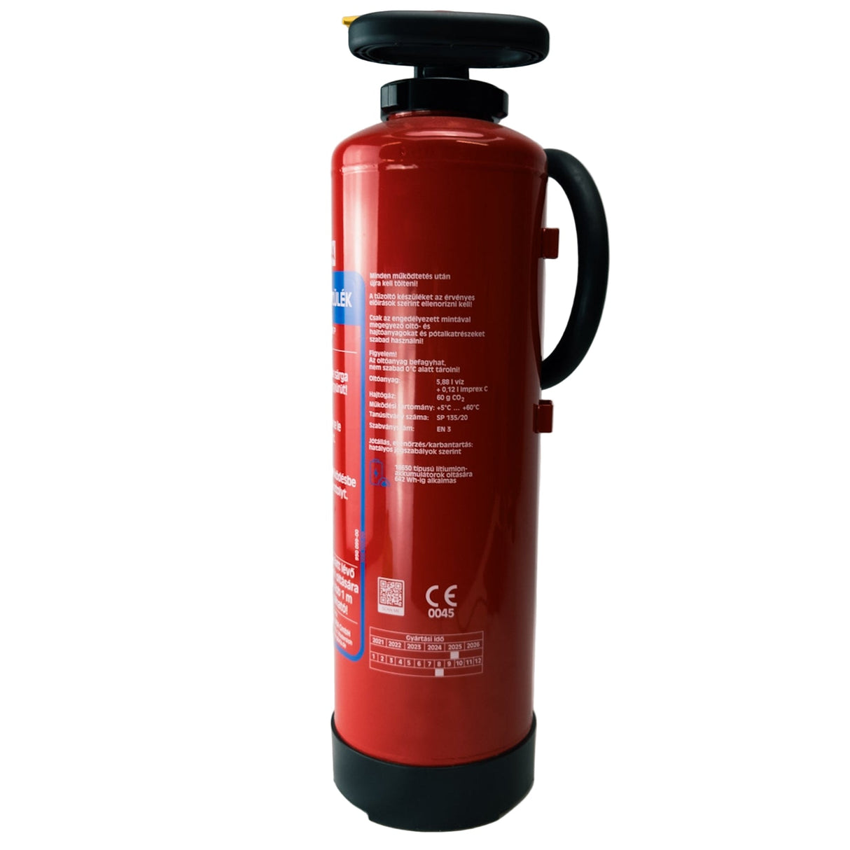 Fire Extinguisher for Electric Vehicles 6kg (Li-ion)