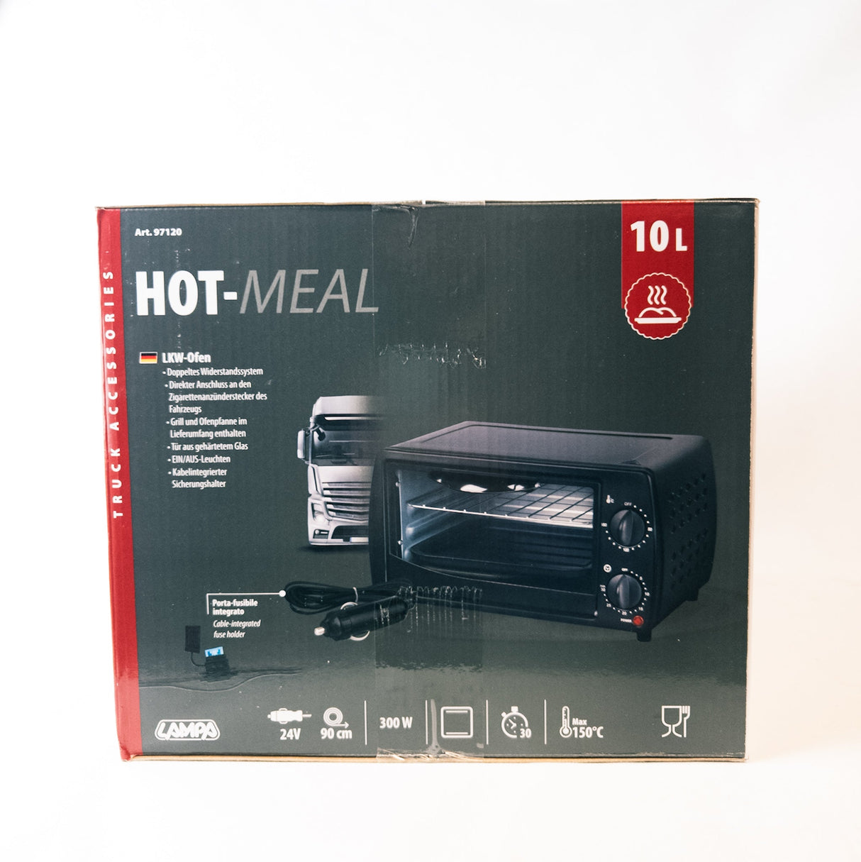 Mini Four Portable 24V 300W – Chauffez vos repas en déplacement