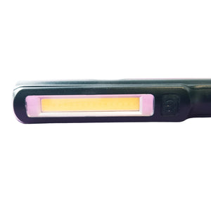 Rechargeable Pen-Shaped LED Flashlight, COB 3W+3W, Magnetic