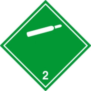 ADR Numbered Hazard Label Sticker