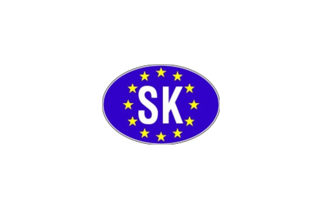 Slovakia (SK) EU Country Sticker