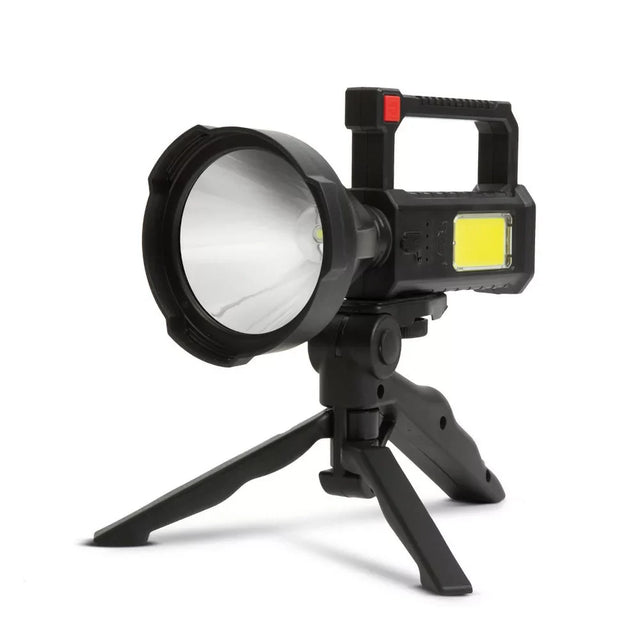Rechargeable LED Work Light with Search Function, Tripod, 580lm, IP55