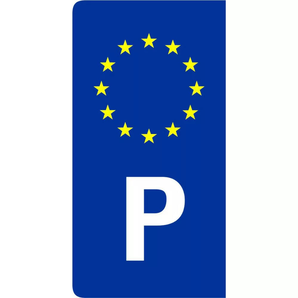 EU Stars Sticker for Nameplate/License Plate