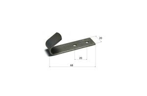 Double-Hole Metal Tarp Hook