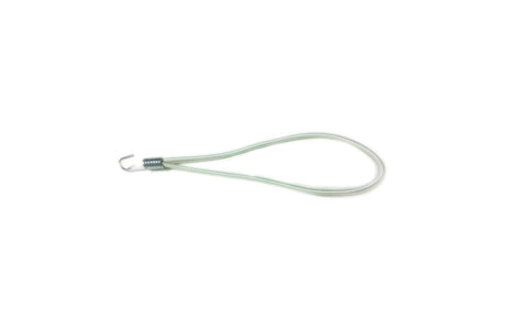 Tarp Tensioner Bungee Cord with Hook White 30cm