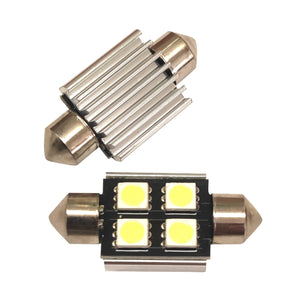 SMD LED Festoon Bulb 4 LED Canbus White