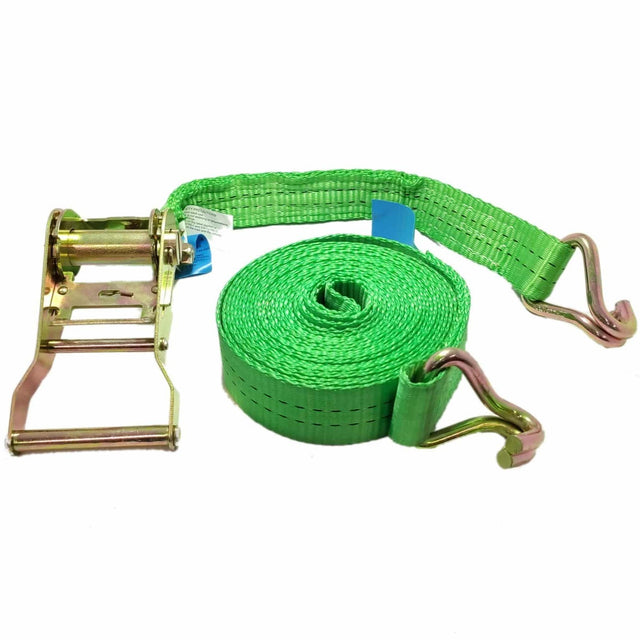 Complete Ratchet Strap 2 Ton Green