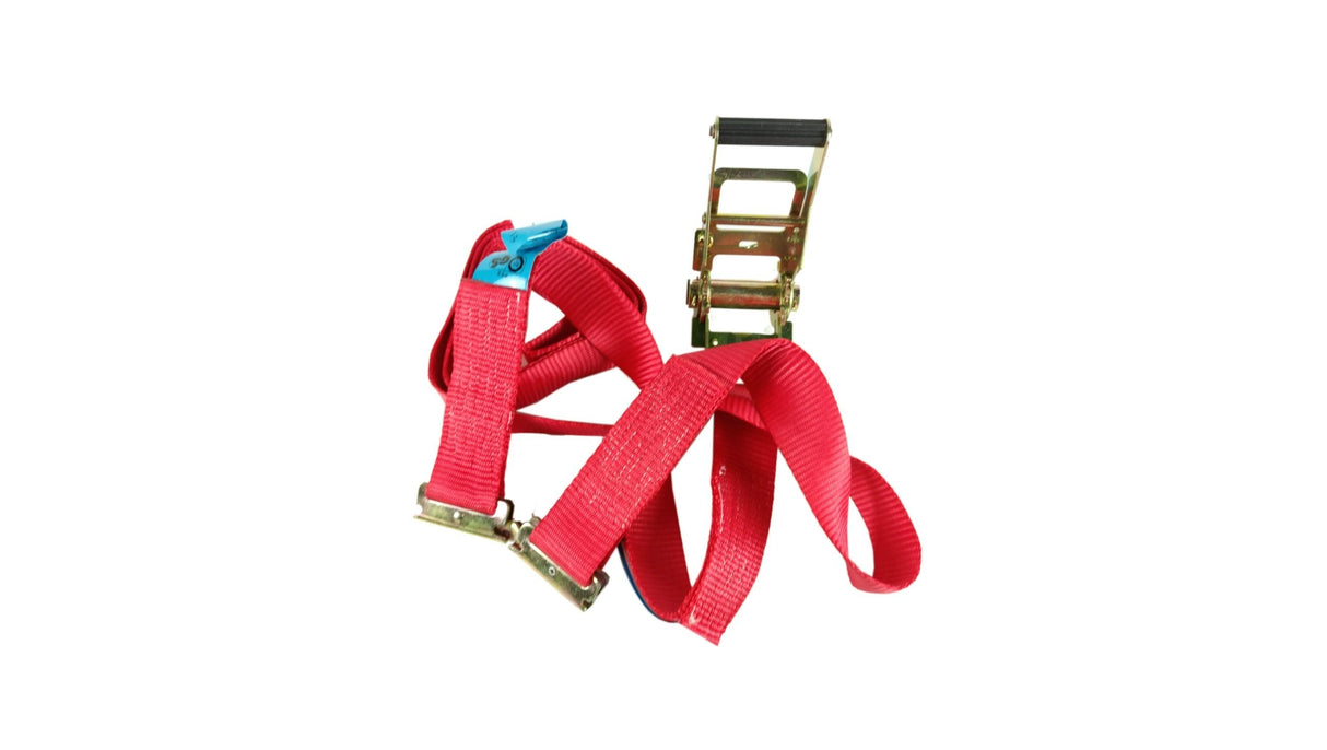 Cargo Lashing Strap 2t for Sidewall Rail System with E Hook