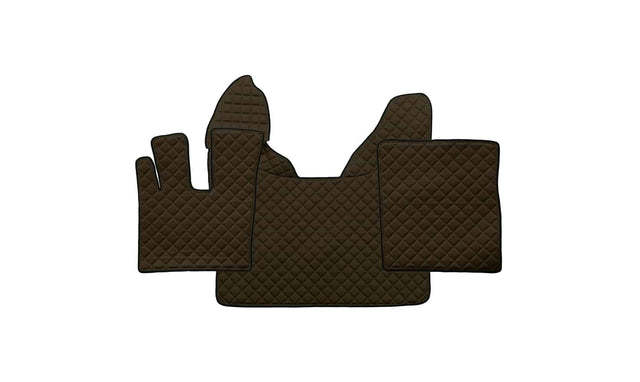 Quilted Faux Leather Floor Mat for DAF XF Euro 6 Automatic