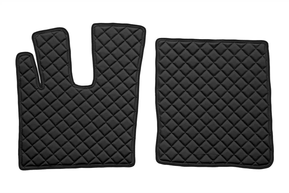 Quilted Faux Leather Floor Mat for DAF XF Euro 6 Automatic