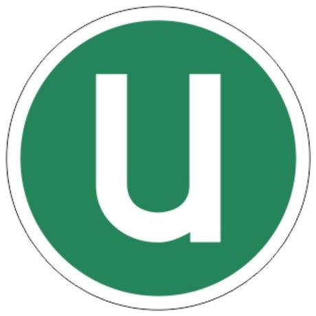 U Metal Plate – Austrian Eco Label