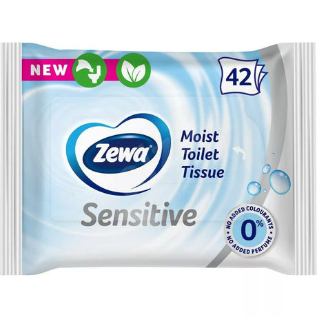 Zewa Flushable Moist Toilet Wipes 42 pcs