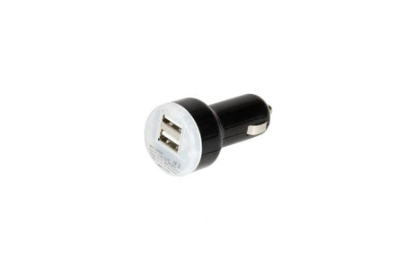 USB Car Charger 12/24V with Dual USB Ports – 2.1A
