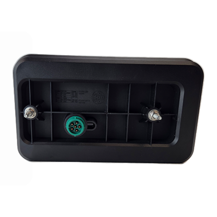 6-Function LED Rear Light with Triangle Reflector and Canbus 12V Connector