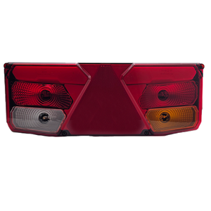 7-Function Rear Lamp with Triangular Reflector and LED Marker Light