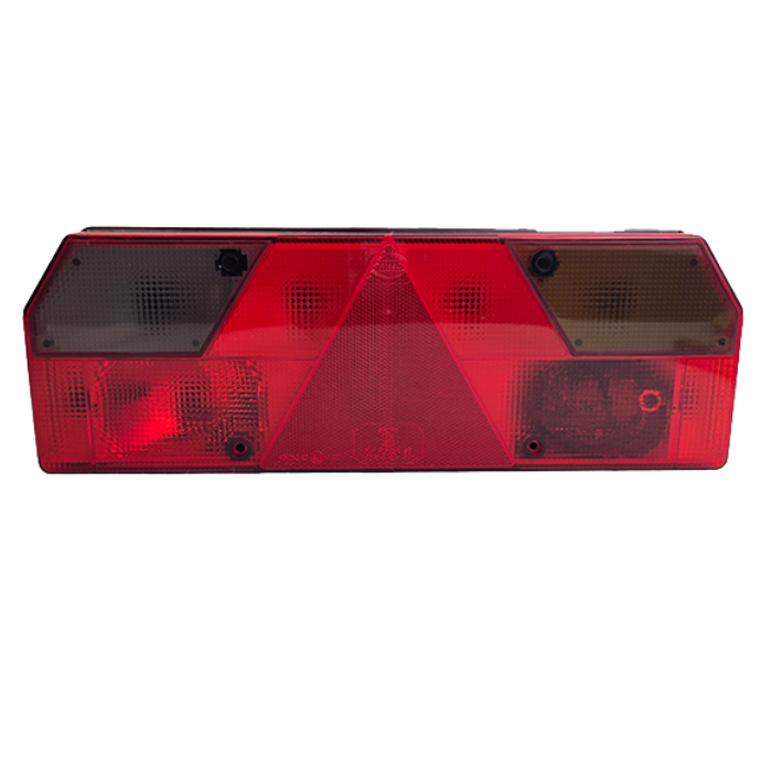Rear Lamp for Kögel & Krone Trailers – Angled Corner, Plug Connection