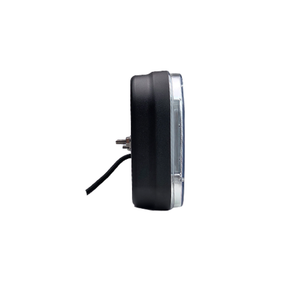 LED Rear Light, 5-Function, Rectangular with Triangle Reflector