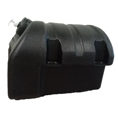30L Black Water Tank with Square30 Soap Dispenser