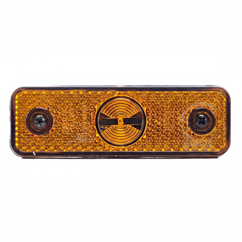 Feu de position LED encastrable jaune Flatpoint Aspöck