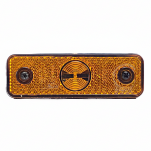 Feu de position LED encastrable jaune Flatpoint Aspöck