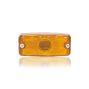 Amber Side Marker Lamp with Reflector