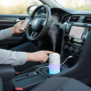 Humidifier & Air Purifier with Multicolor LED Light